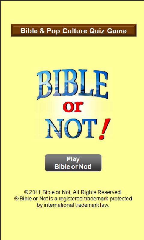 Bible Or Not | This Is TRUTH