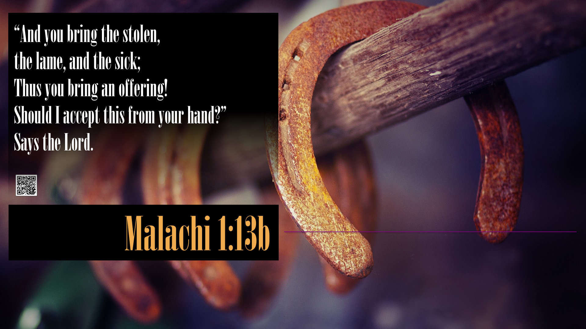 Malachi Chapter 1 | Daily Holy Bible Reading