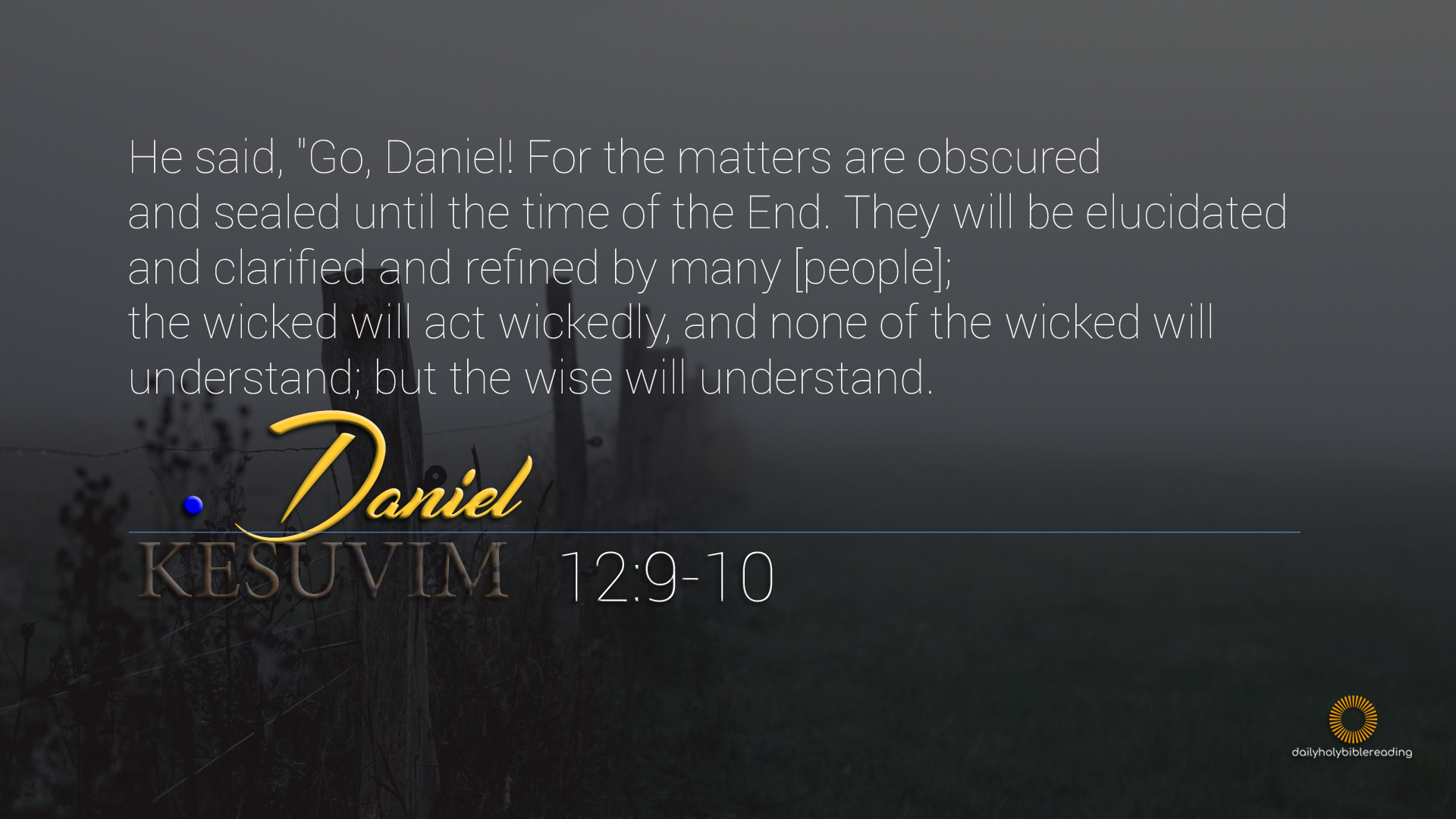 daniel 12 9-10 tagalog