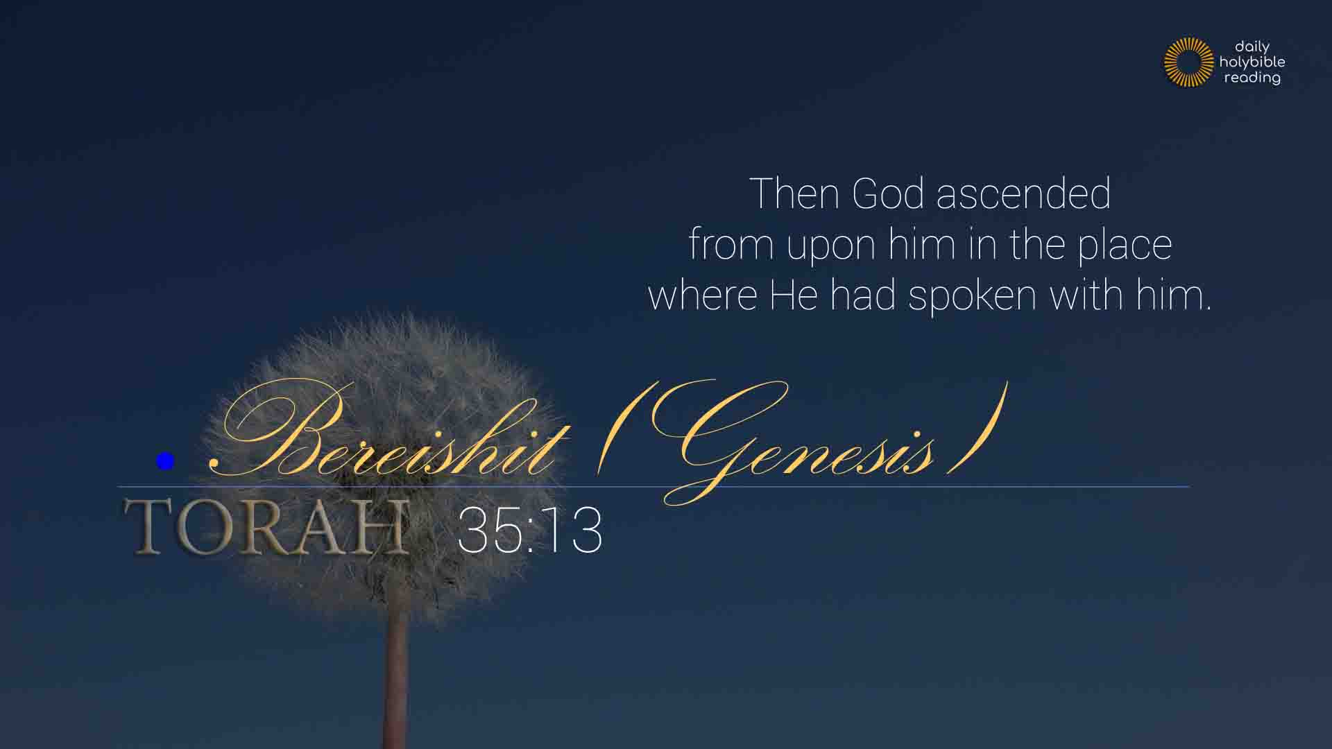 genesis chapter 35 verse 14