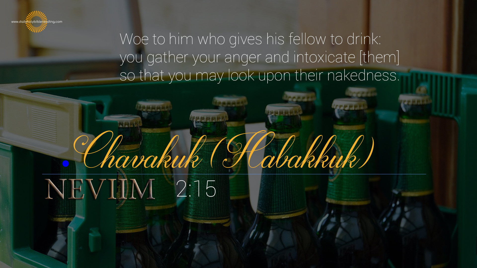 Habakkuk | Daily Holy Bible Reading