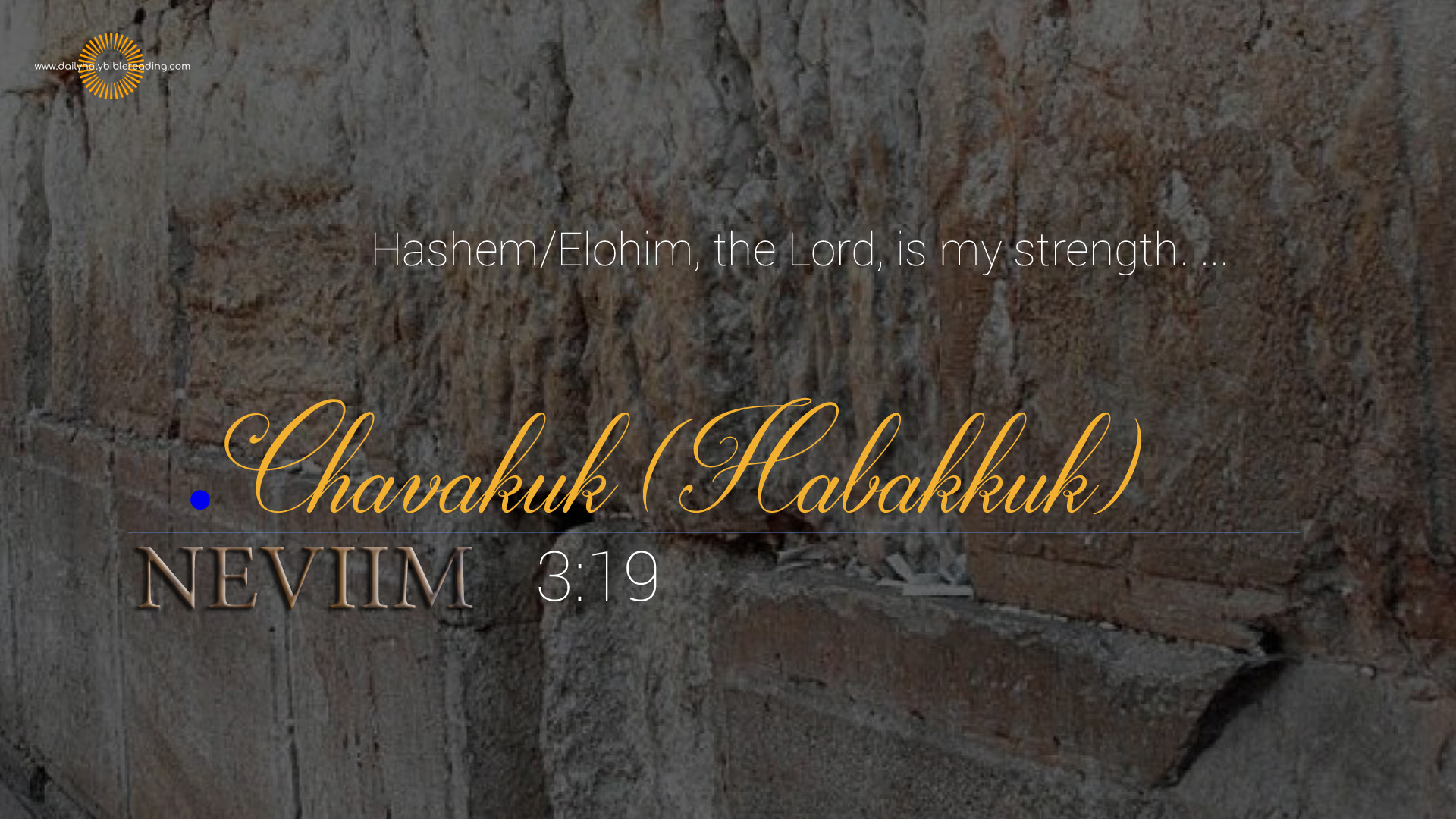 Habakkuk Chapter 1 | Daily Holy Bible Reading