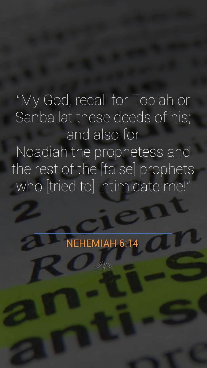 Nehemiah | Daily Holy Bible Reading