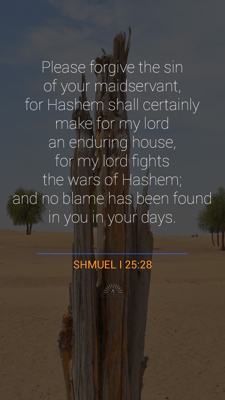 1 Samuel Chapter 25 Daily Holy Bible Reading