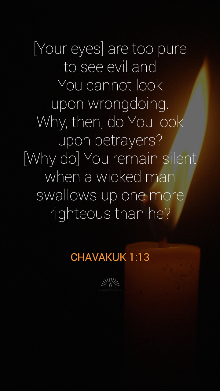 Habakkuk Chapter 1 | Daily Holy Bible Reading